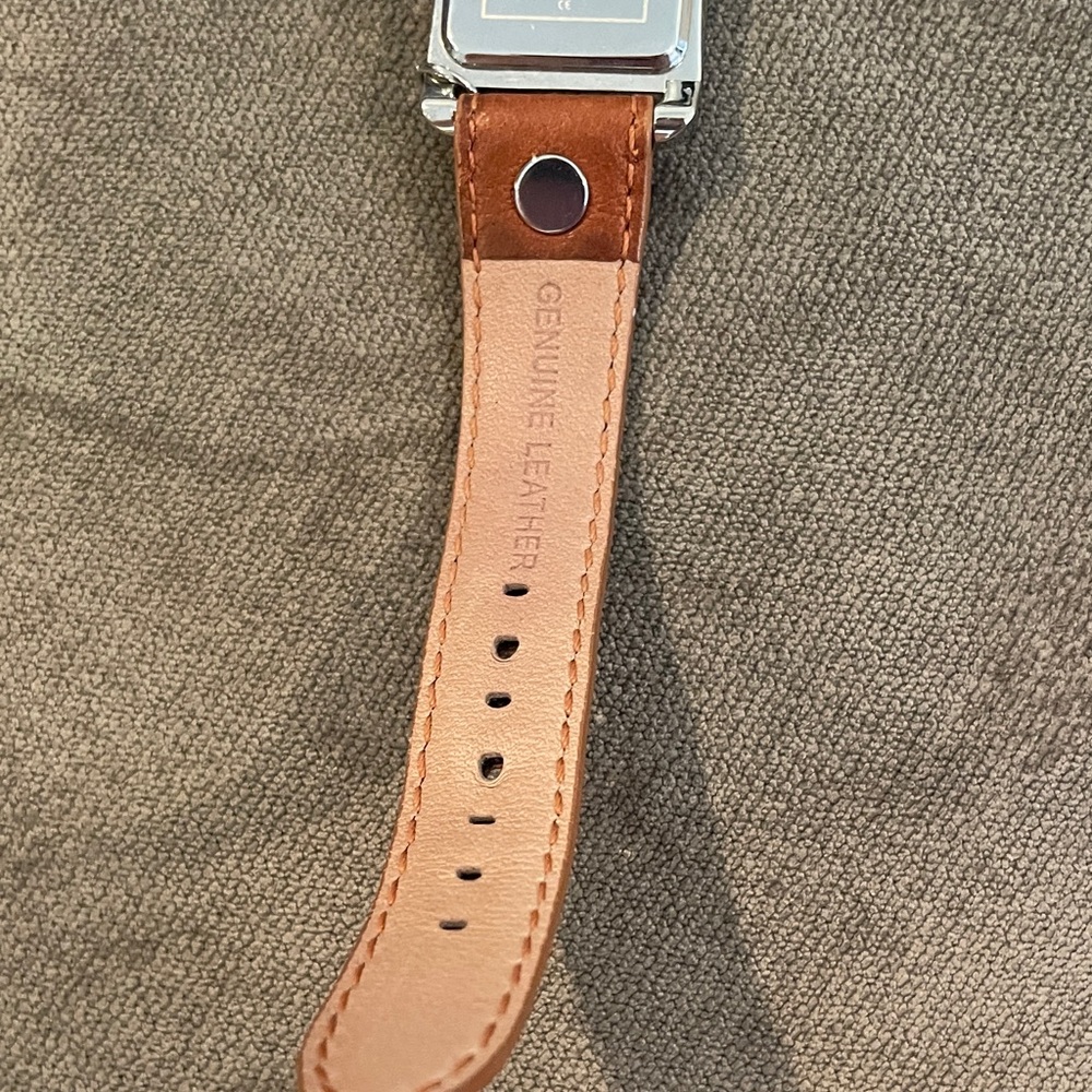 Michael Kors Silver and Brown Women's Watch - Picture 6 of 7